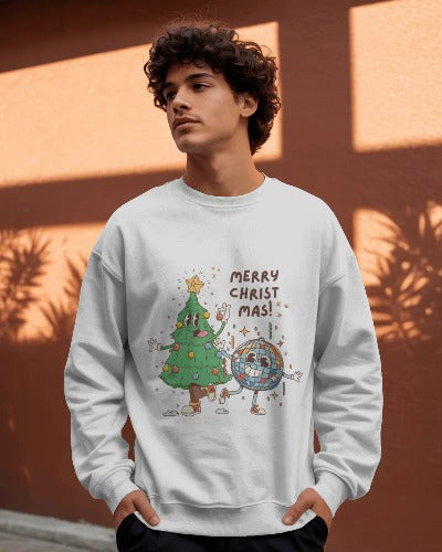 Merry Christmas Theme Unisex Sweatshirt