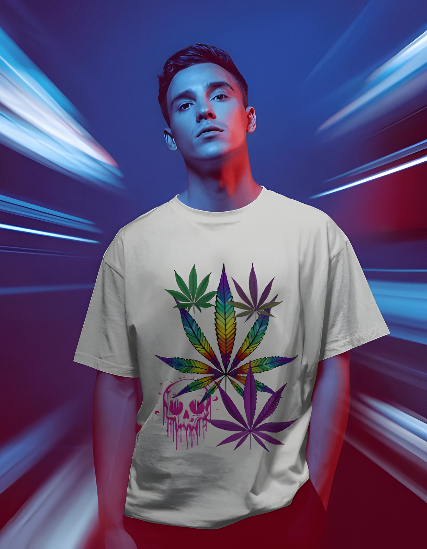 Purple Leaf Unisex Tee